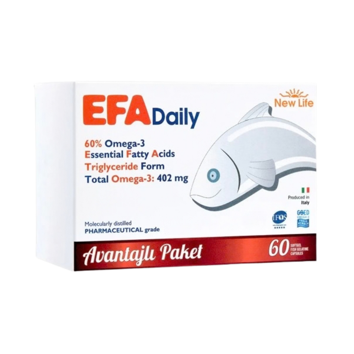 New Life EFA Daily Omega-3 Food Supplement