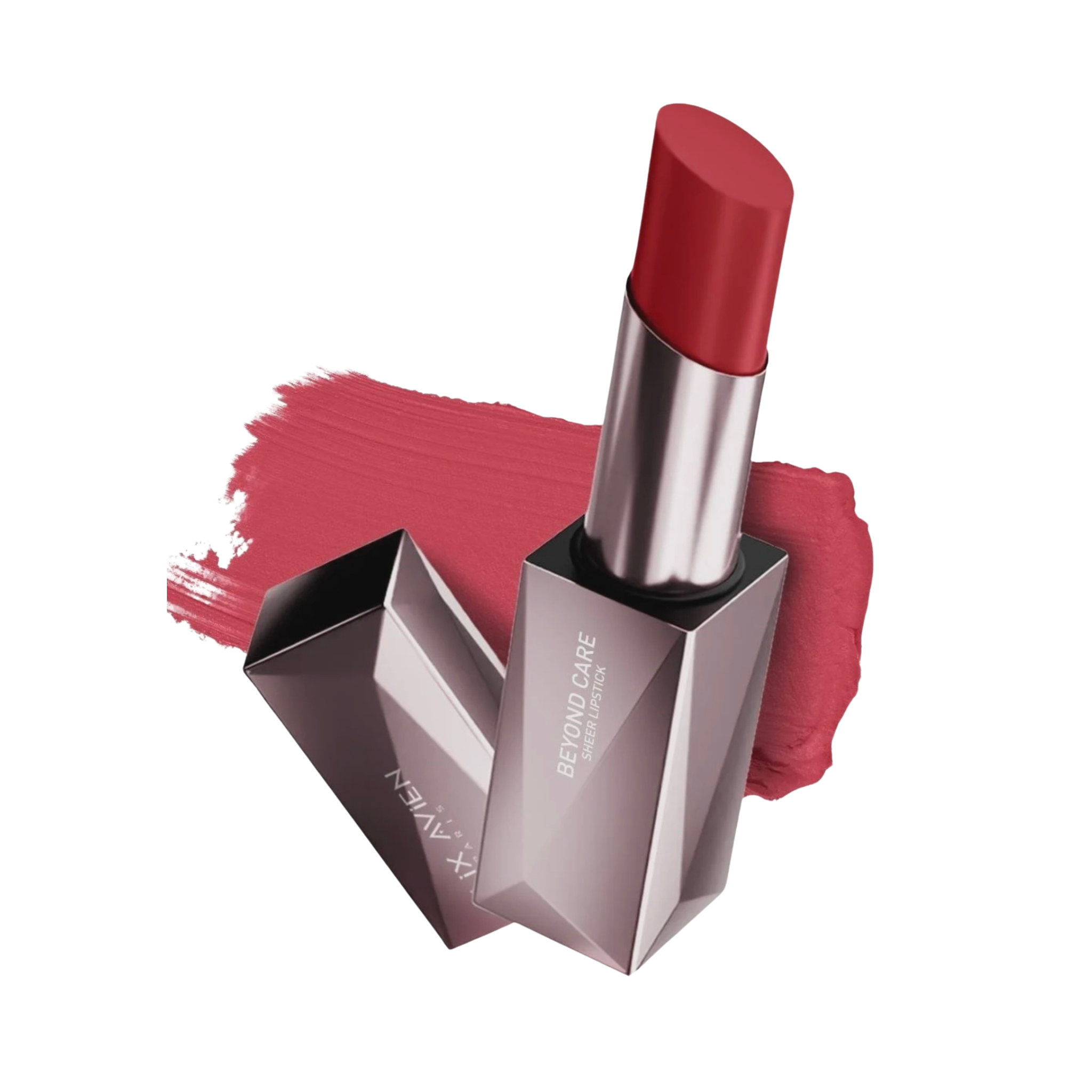 Alix Avien Beyond Care Sheer Lipstick 904 Glazing Red