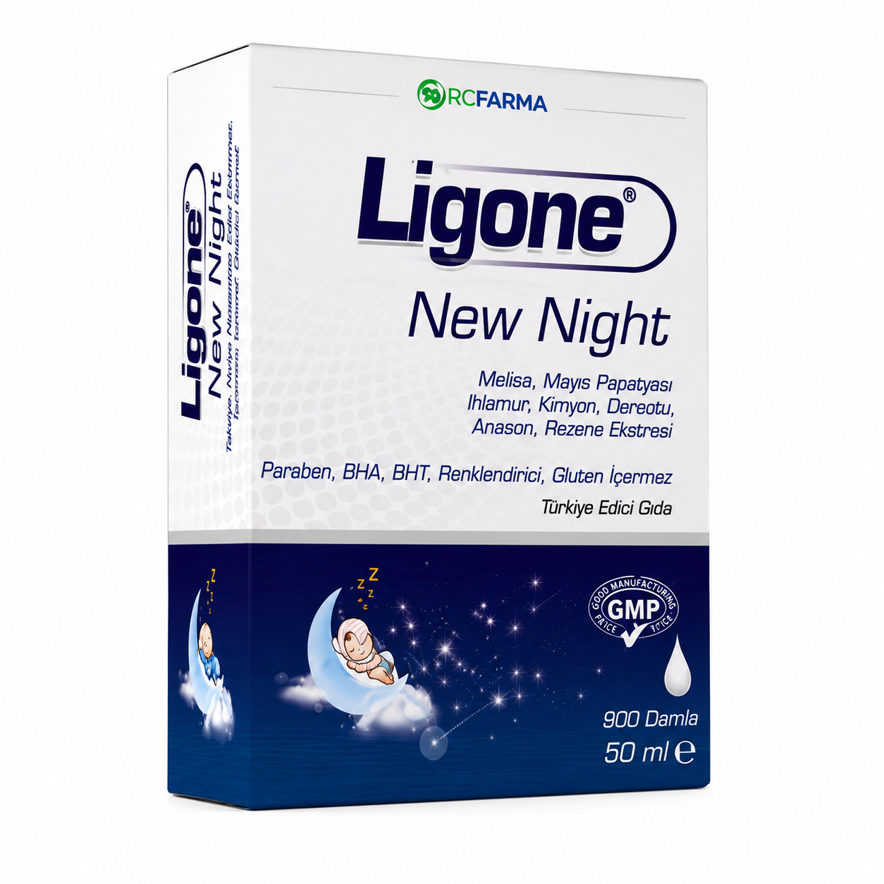 Ligone New Night Drops 50 ml – Food Supplement