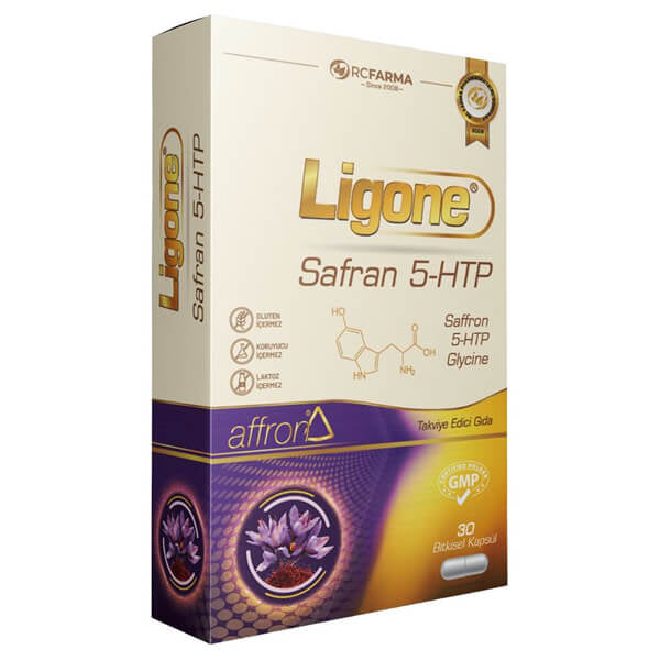 Ligone Saffron 5-HTP 30  Capsules