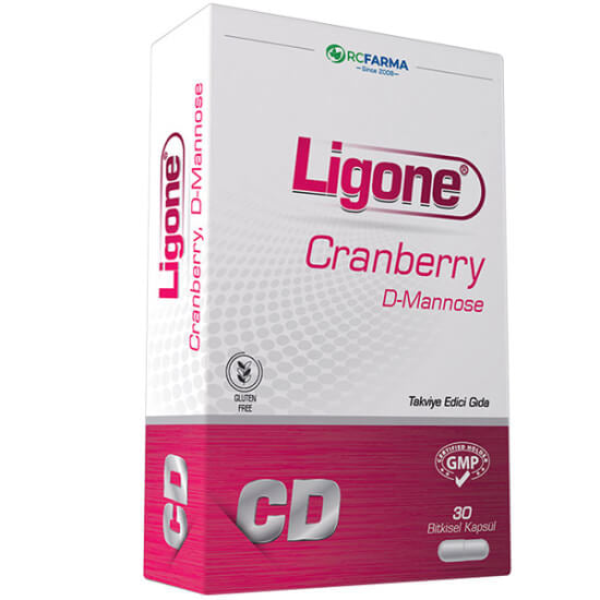 Ligone Cranberry, D-Mannose 30 Capsules