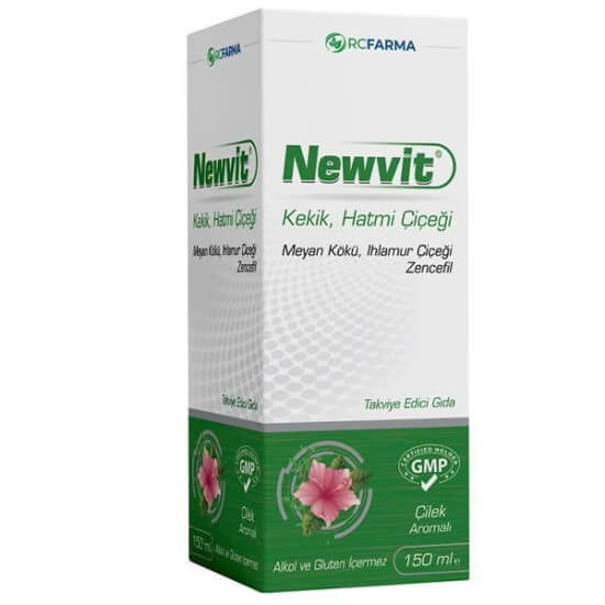 Newvit Thyme and Marshmallow Syrup 150 ml