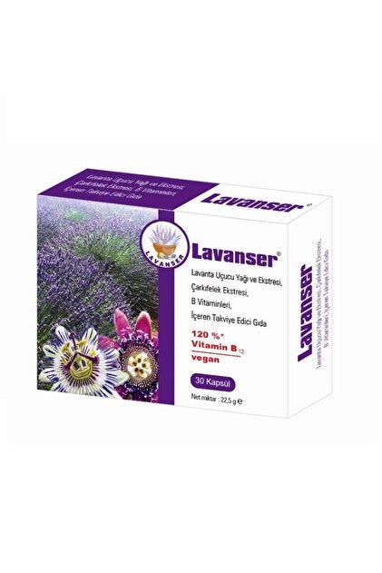 Lavanser 30 Herbal Capsules