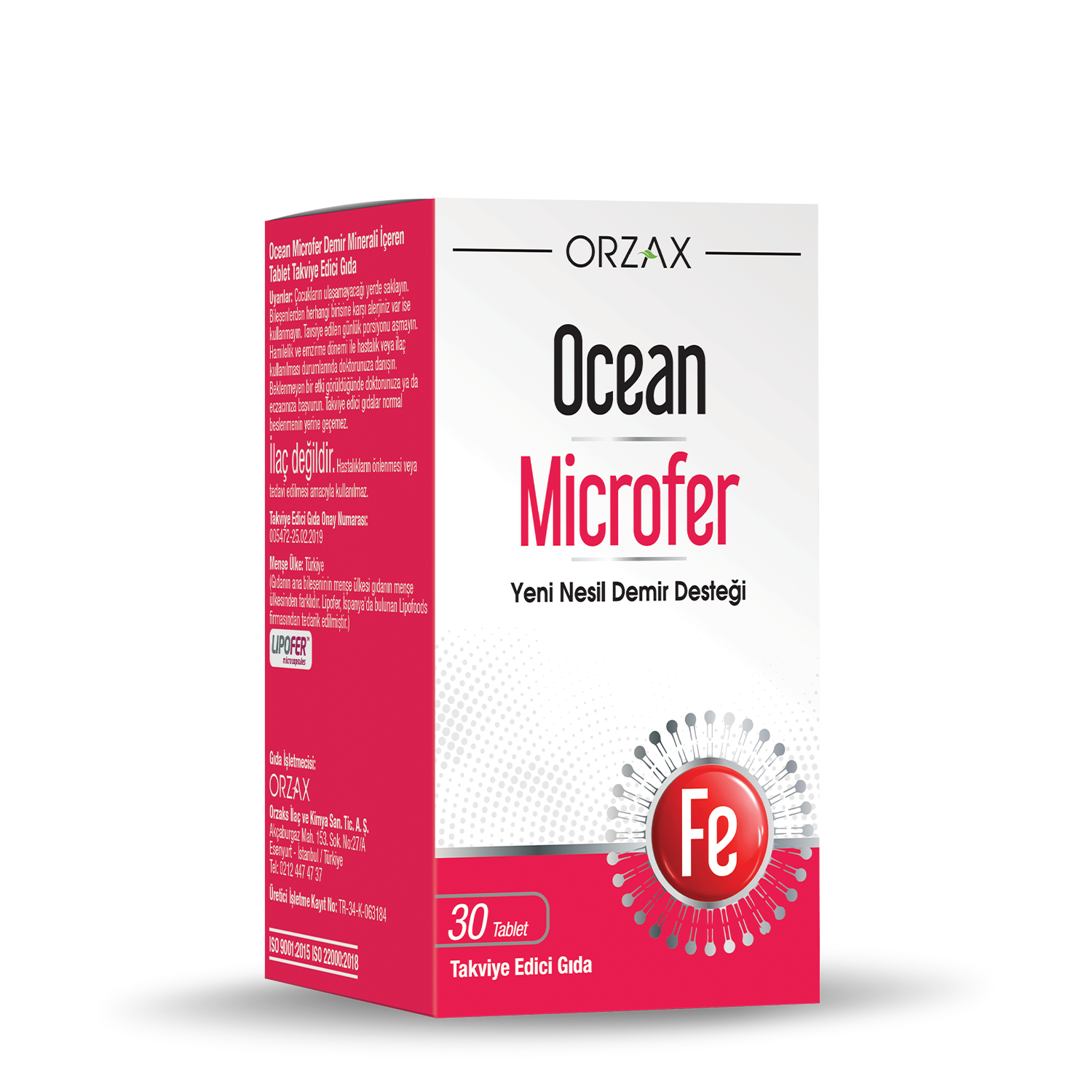 Orzax Ocean Microfer 30 Tablet