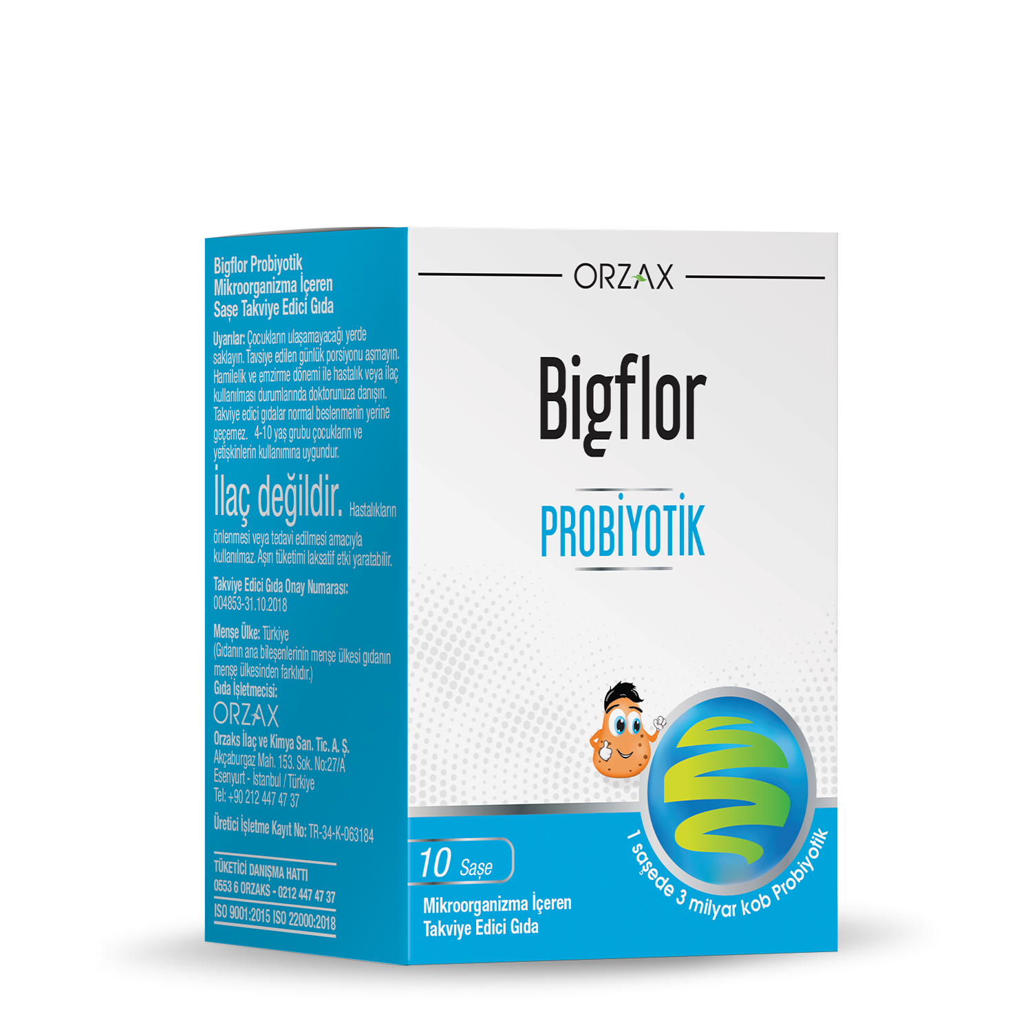 Orzax Ocean Bigflor Probiotic 10 Sachets