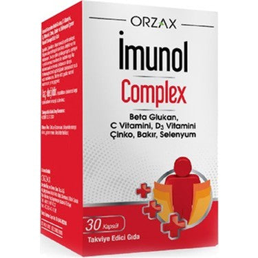Orzax Ocean Imunol Complex 30 Capsules