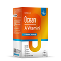 Orzax Ocean Vitamin A 1000 µg 60 Softgel Capsules – Immune & Eye Health Support