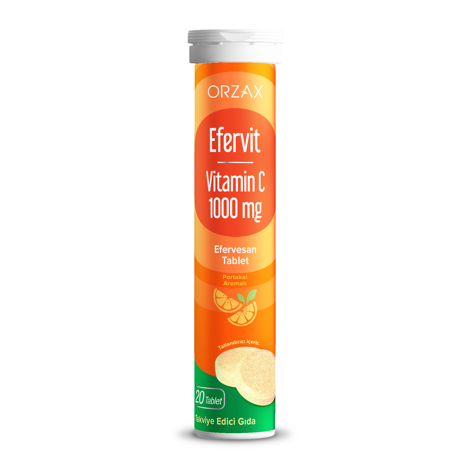 Orzax Ocean Efervit Vitamin C 1000 mg 20 effervescent tablets