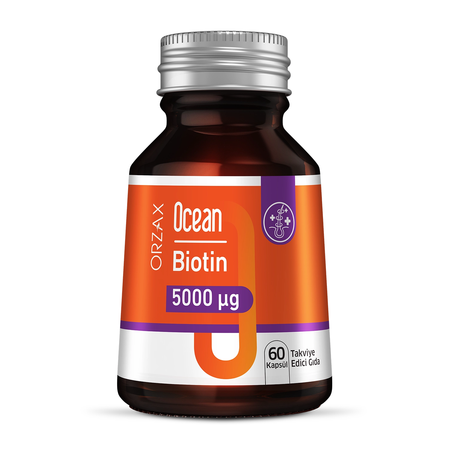 Orzax Ocean Biotin 60  Capsules