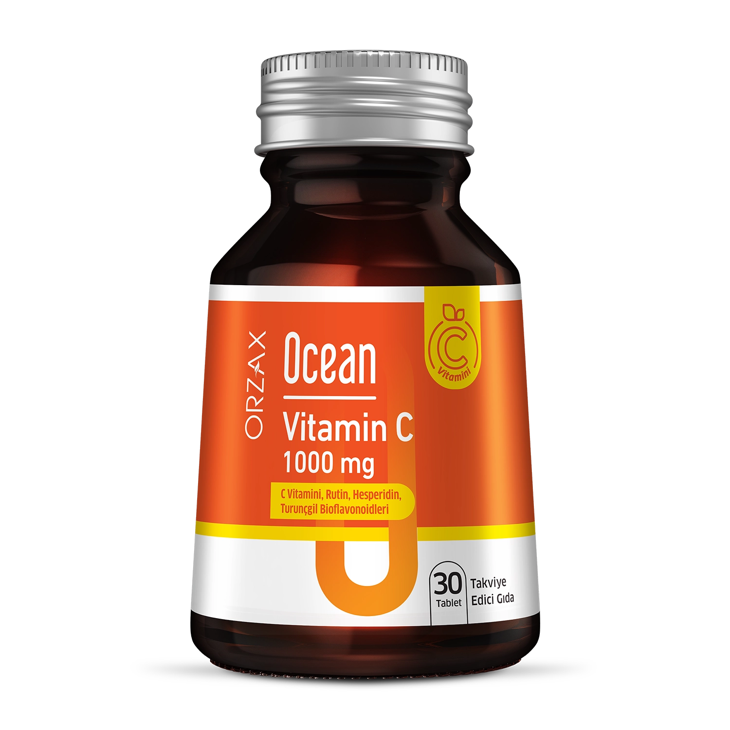 Orzax Ocean Vitamin C 1000mg 30 Tablets
