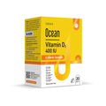 Orzax Ocean Vitamin D3 400 IU Oral Spray 20 ml - 130 Puffs with Olive Oil - Bone & Immune Support