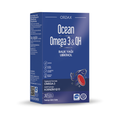 Orzax Ocean Omega 3 & QH 30 Softgel Capsules - Heart Health & Coenzyme Q10 Support