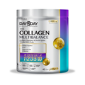 Day2Day The Collagen MultiBalance 360 g – 5 Types of Collagen Peptides with Inulin, Hyaluronic Acid & Vitamin C – Coconut Flavour