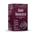 Orzax Ocean Resveratrol 200 mg 30 Vegan Capsules – Trans-Resveratrol from Japanese Knotweed Extract