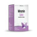 Orzax Minomin 60 Tablets – Women’s Complex Formula with Calcium, Soy Isoflavones & Black Cohosh -Immune Support