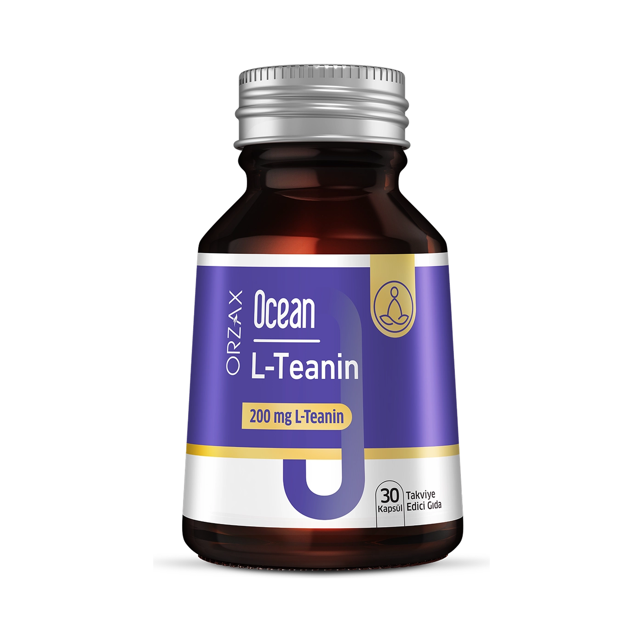 ORZAX Ocean L-Theanine 200mg 30 Capsules - Mood Support