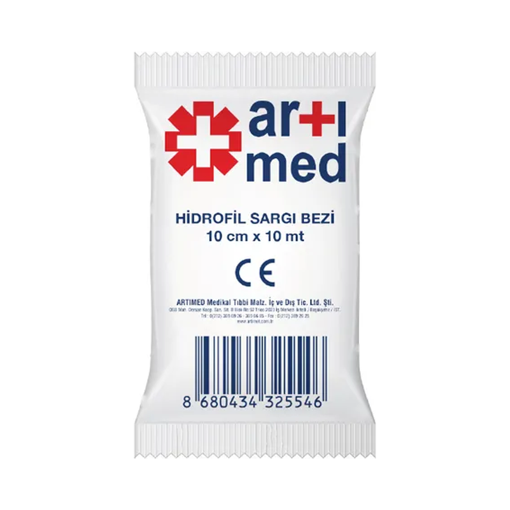 Artımed Hydrophilic Cotton Bandage 10 cm × 10 m