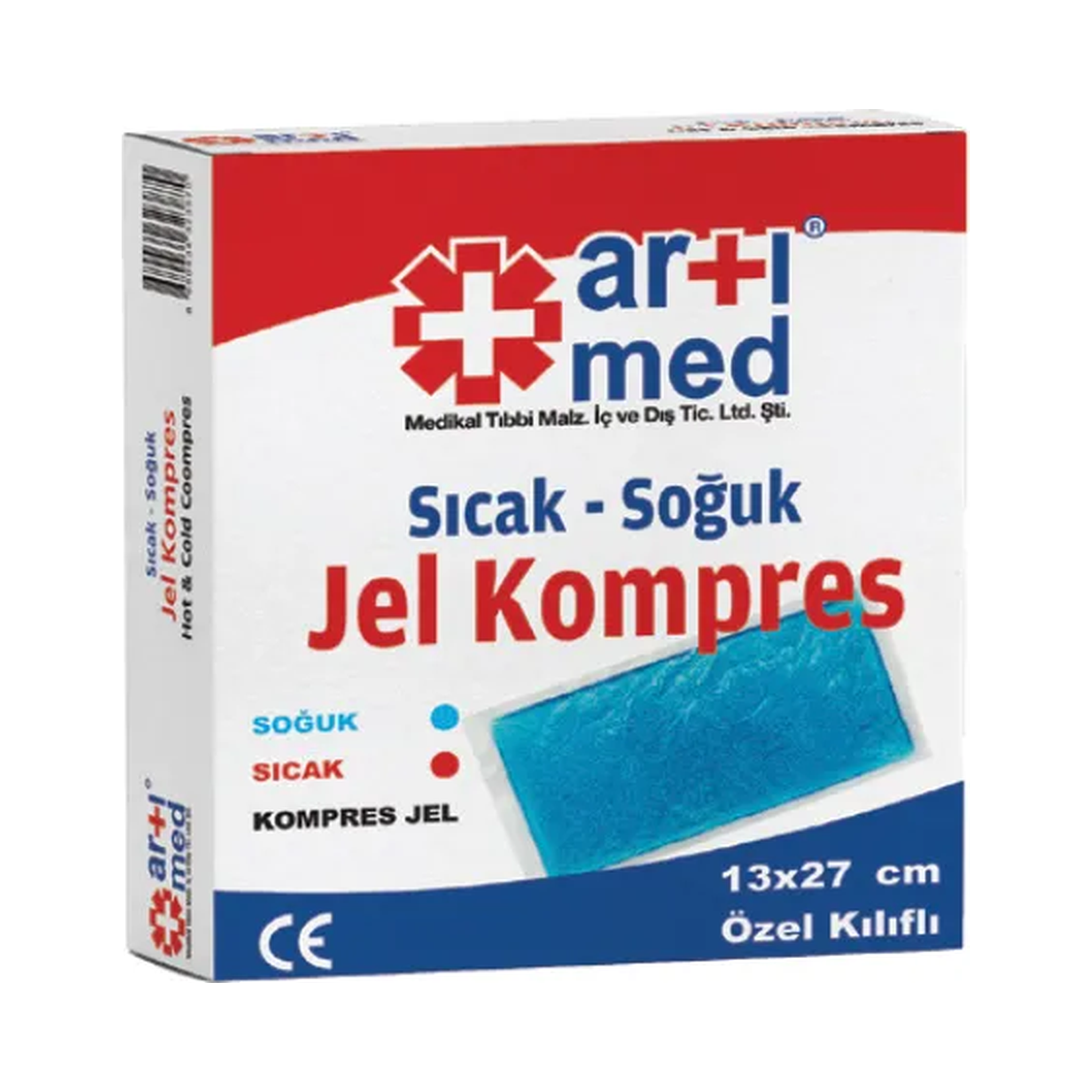 Artımed Hot & Cold Gel Compress 13 cm × 27 cm – Medium Size