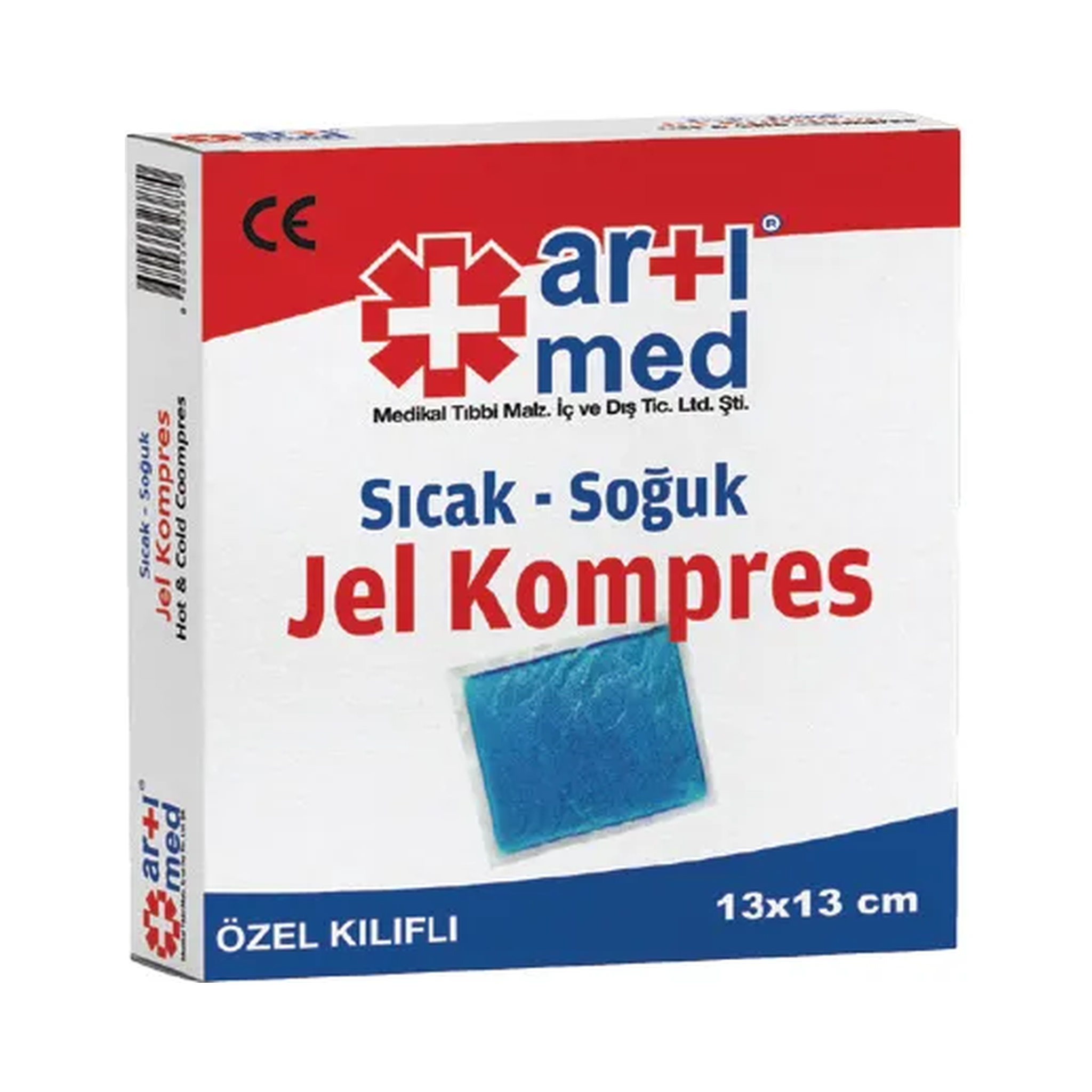 Artımed Hot & Cold Gel Compress 13 cm × 13 cm-Small Size