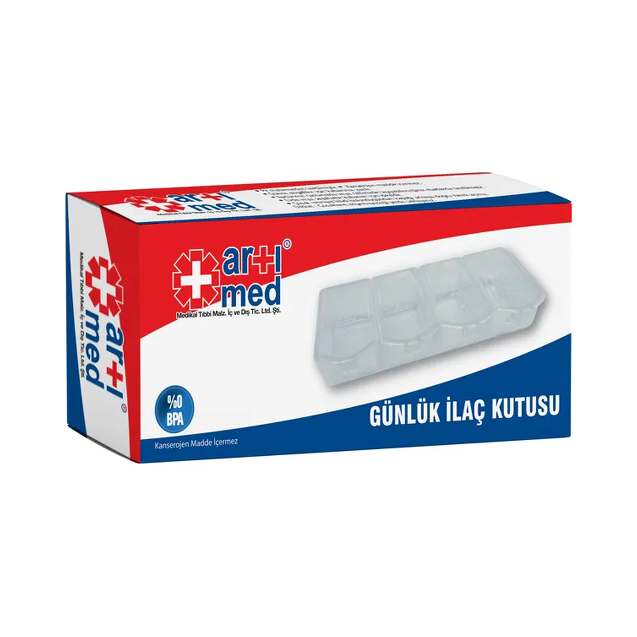 Artımed Daily Pill Storage Box