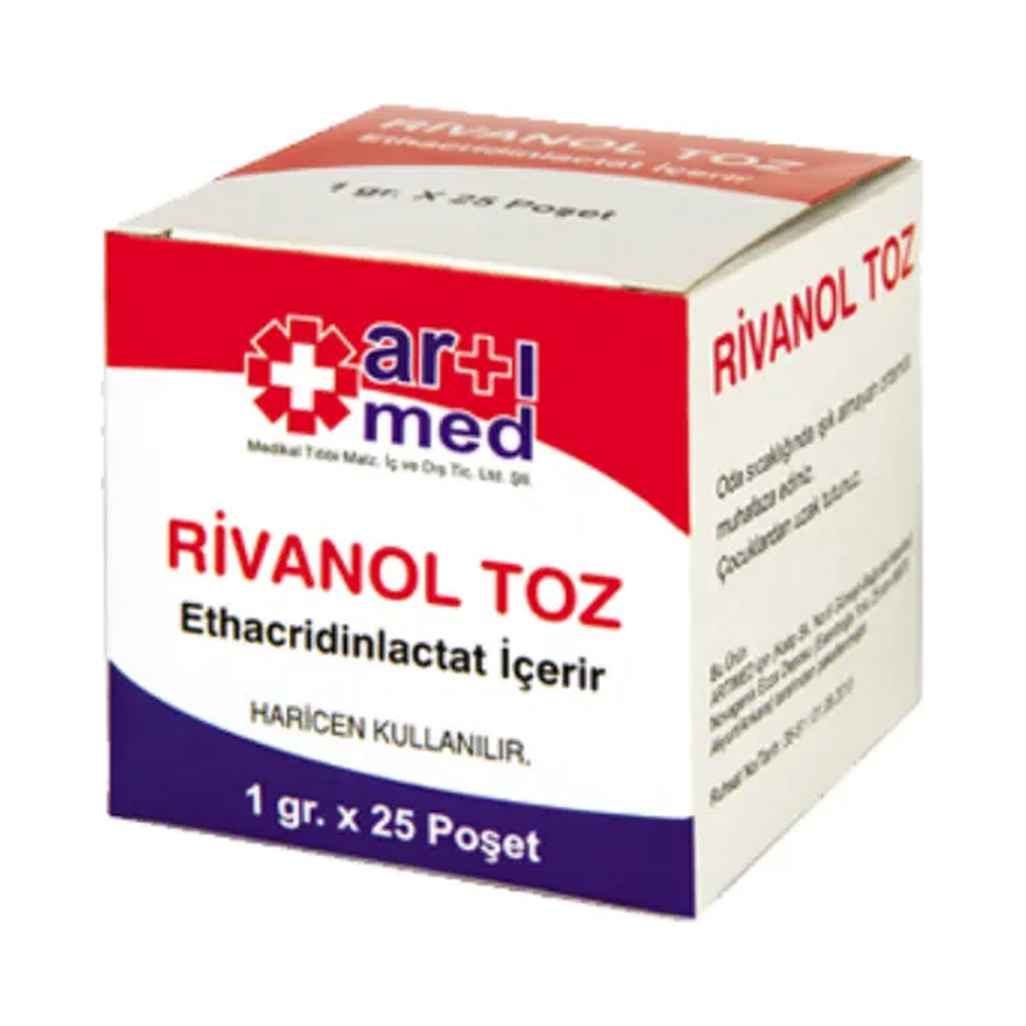 Artımed Rivanol Powder 1 g x 25 Sachets