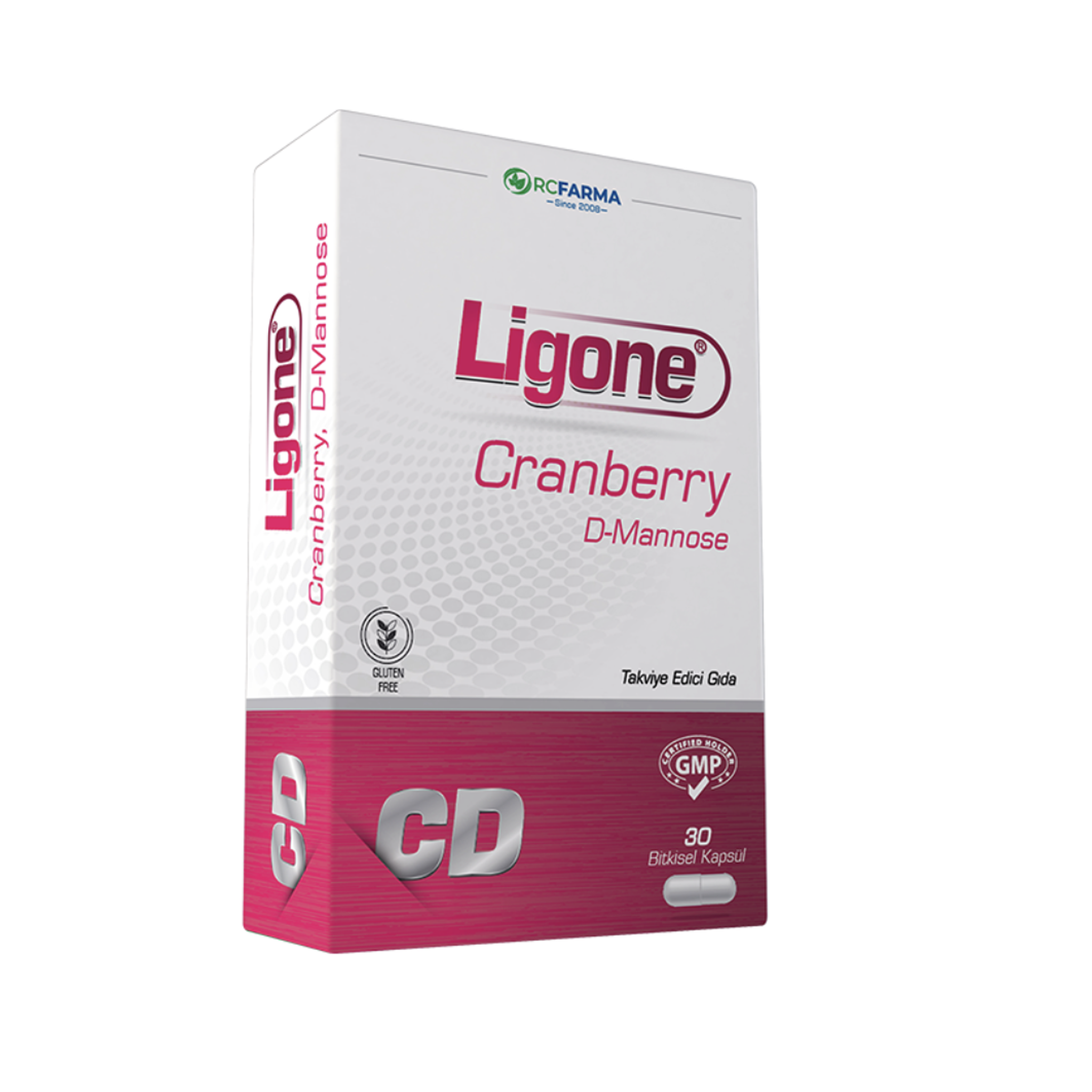 Ligone Cranberry D-Mannose 250mg 30 Capsules - Urinary Tract Support
