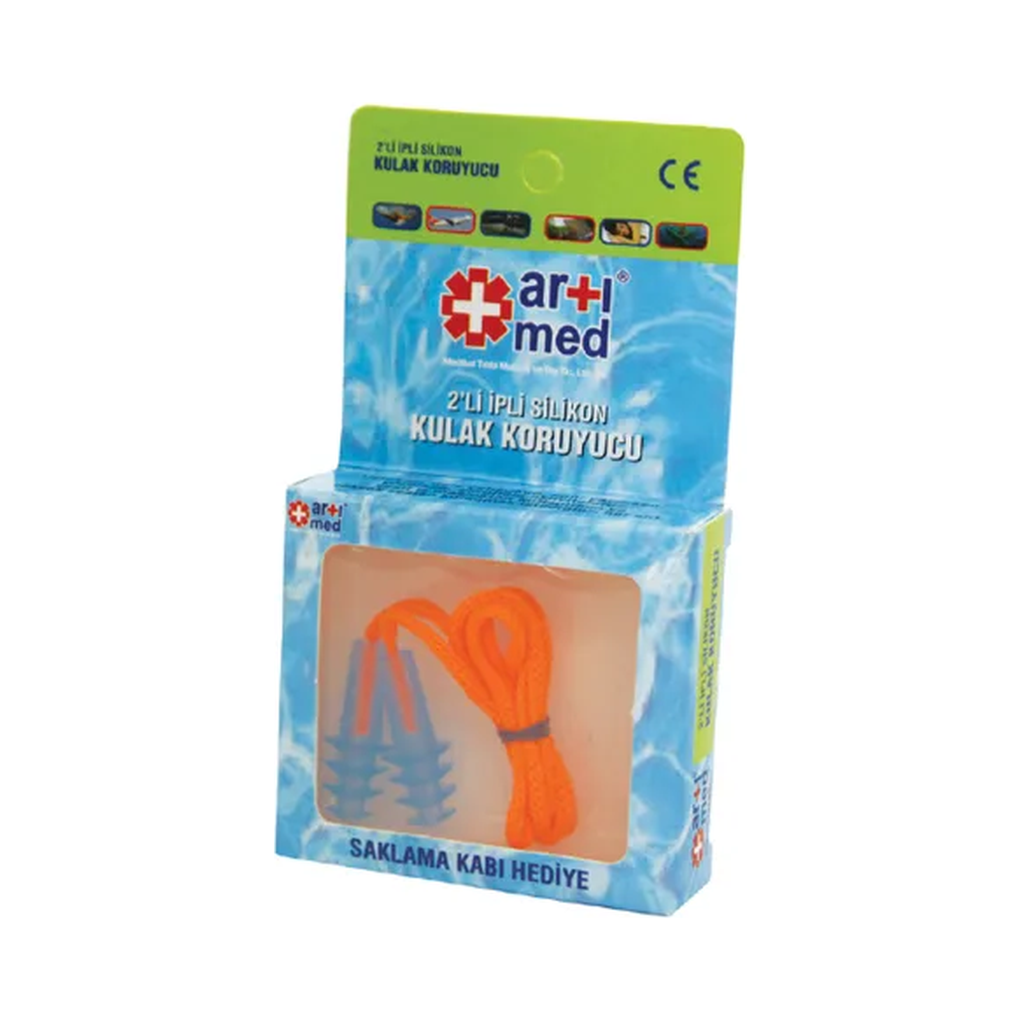 Artımed 2-Piece Silicone Ear Protector (Earplugs)