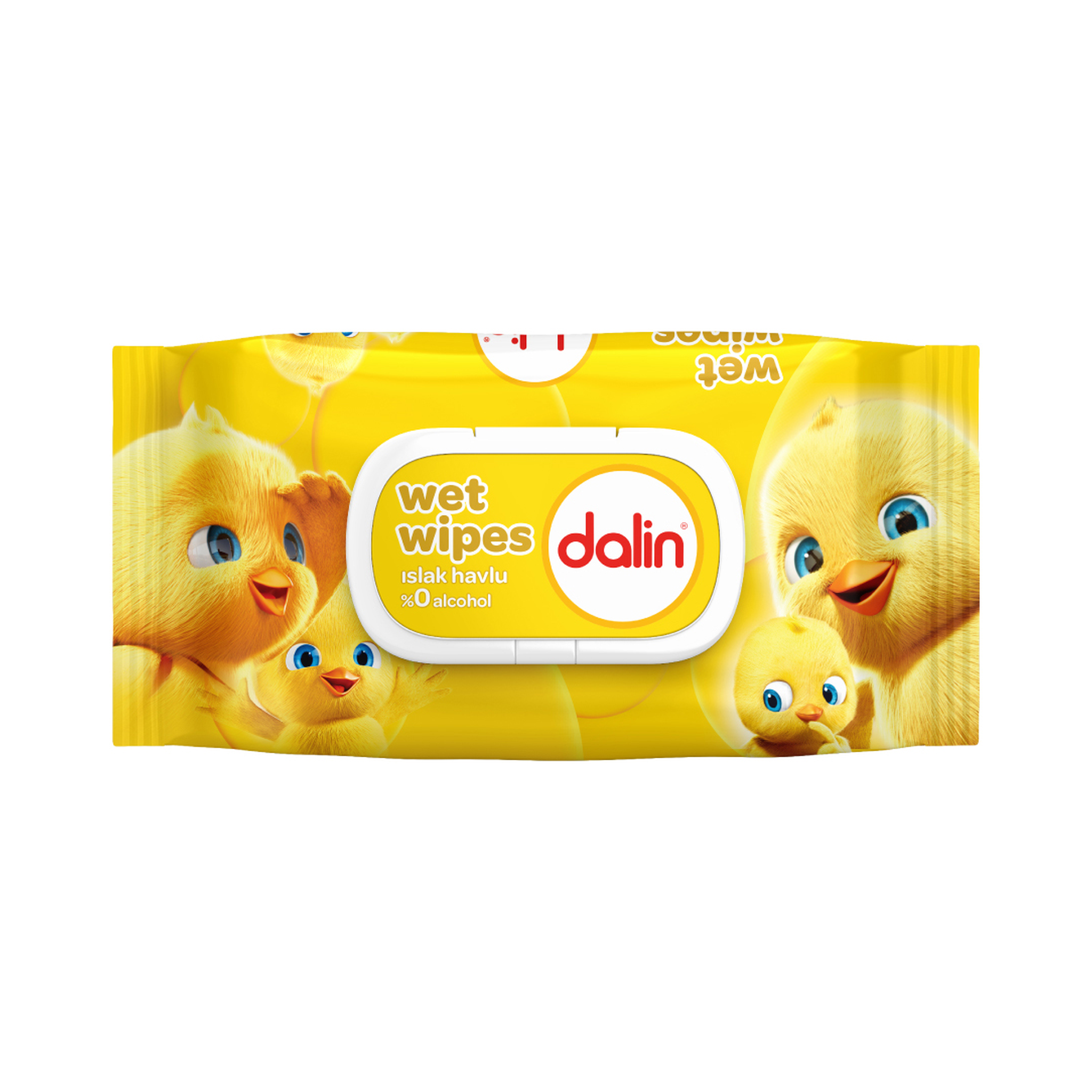 Dalin Baby Wet Wipes (0% Alcohol)56ml.
