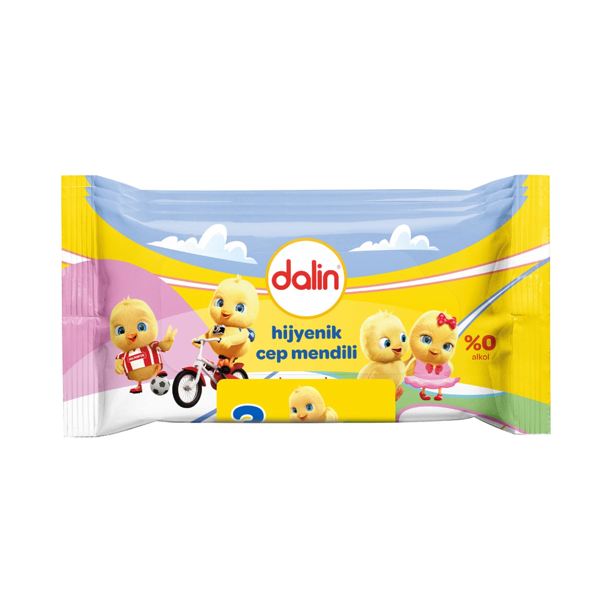Dalin Hygienic Pocket Wet Wipes 45ml.
