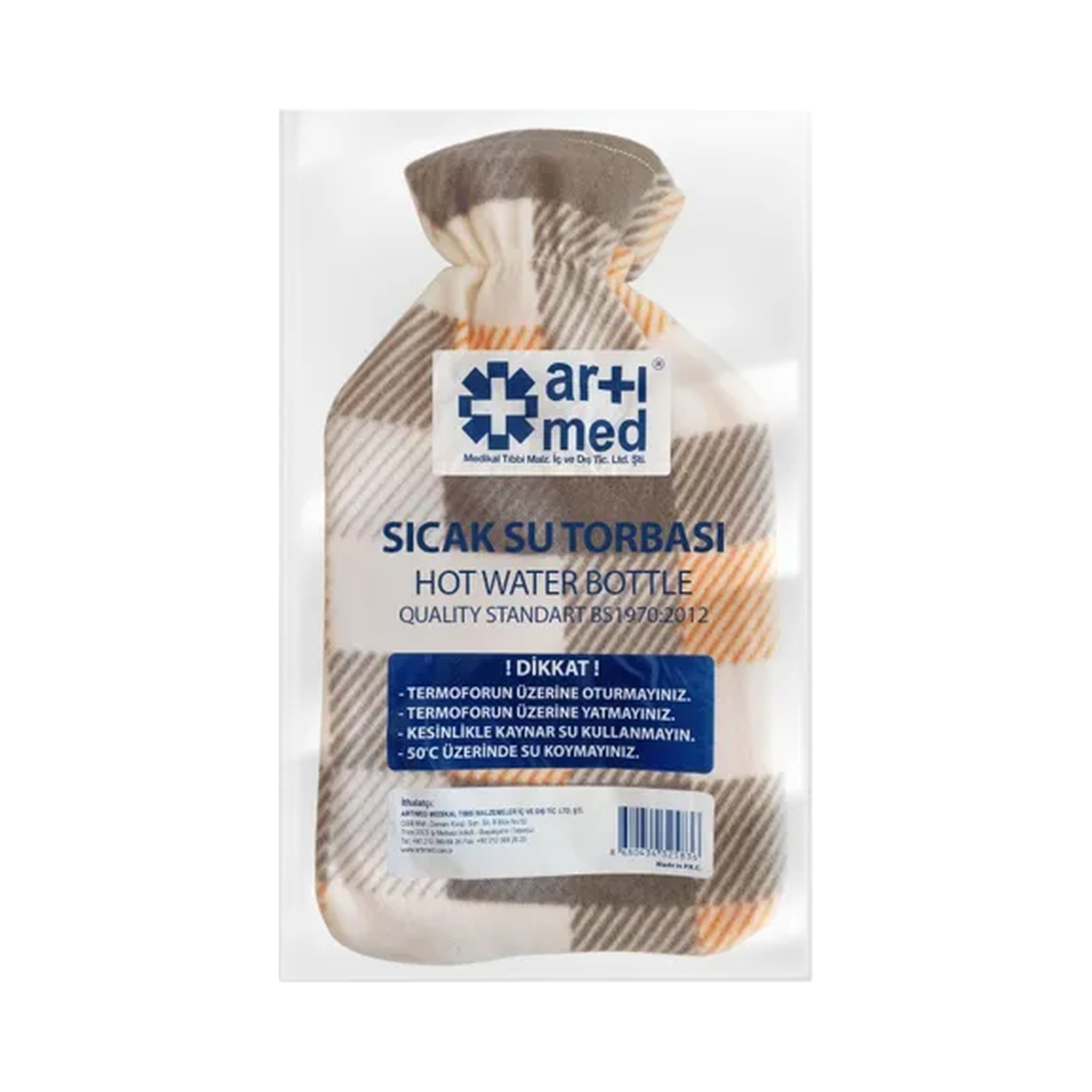 Artımed Hot Water Bag with Cover (Thermofor), 2L