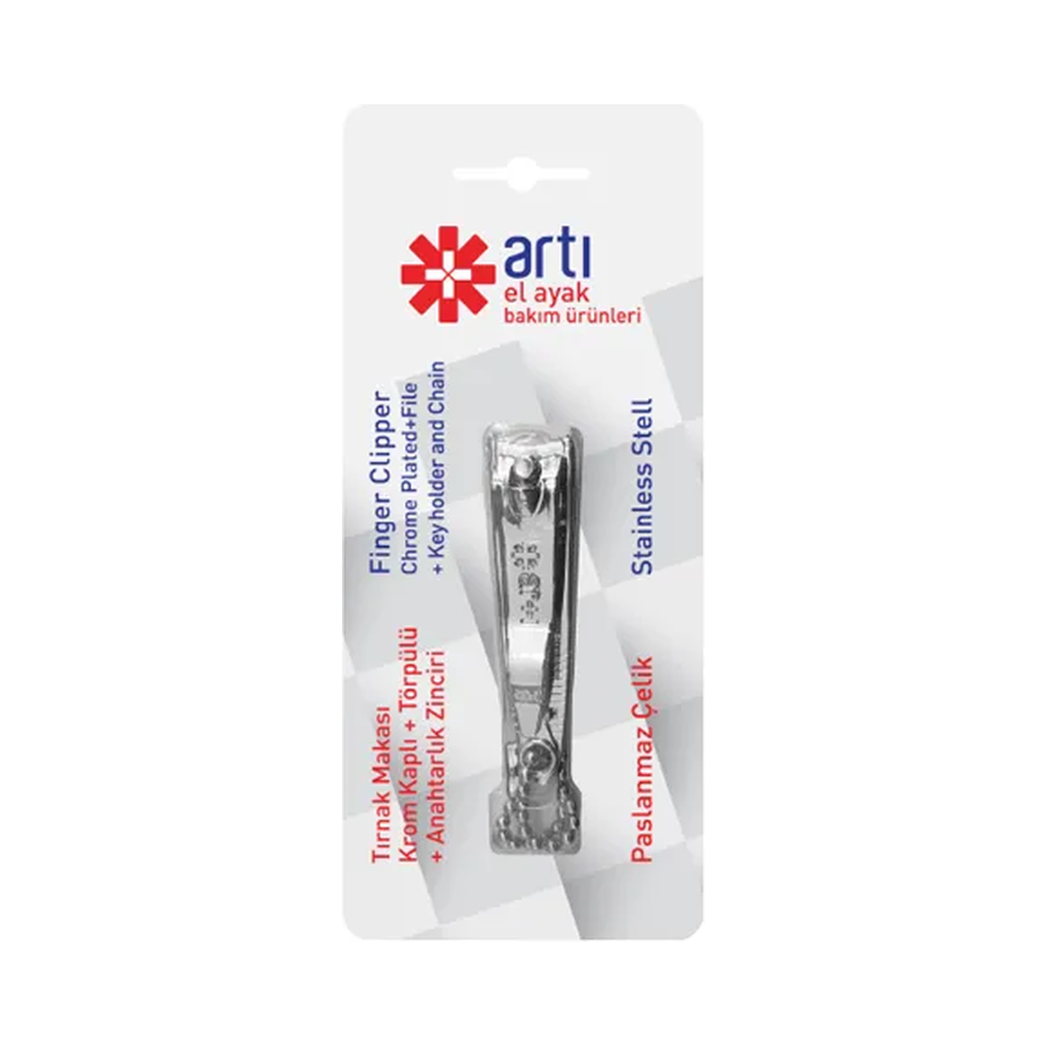 Artımed Classic Nail Clippers with Chrome Plated File