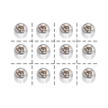 Artımed Caflon Silver Ear Piercing Earrings