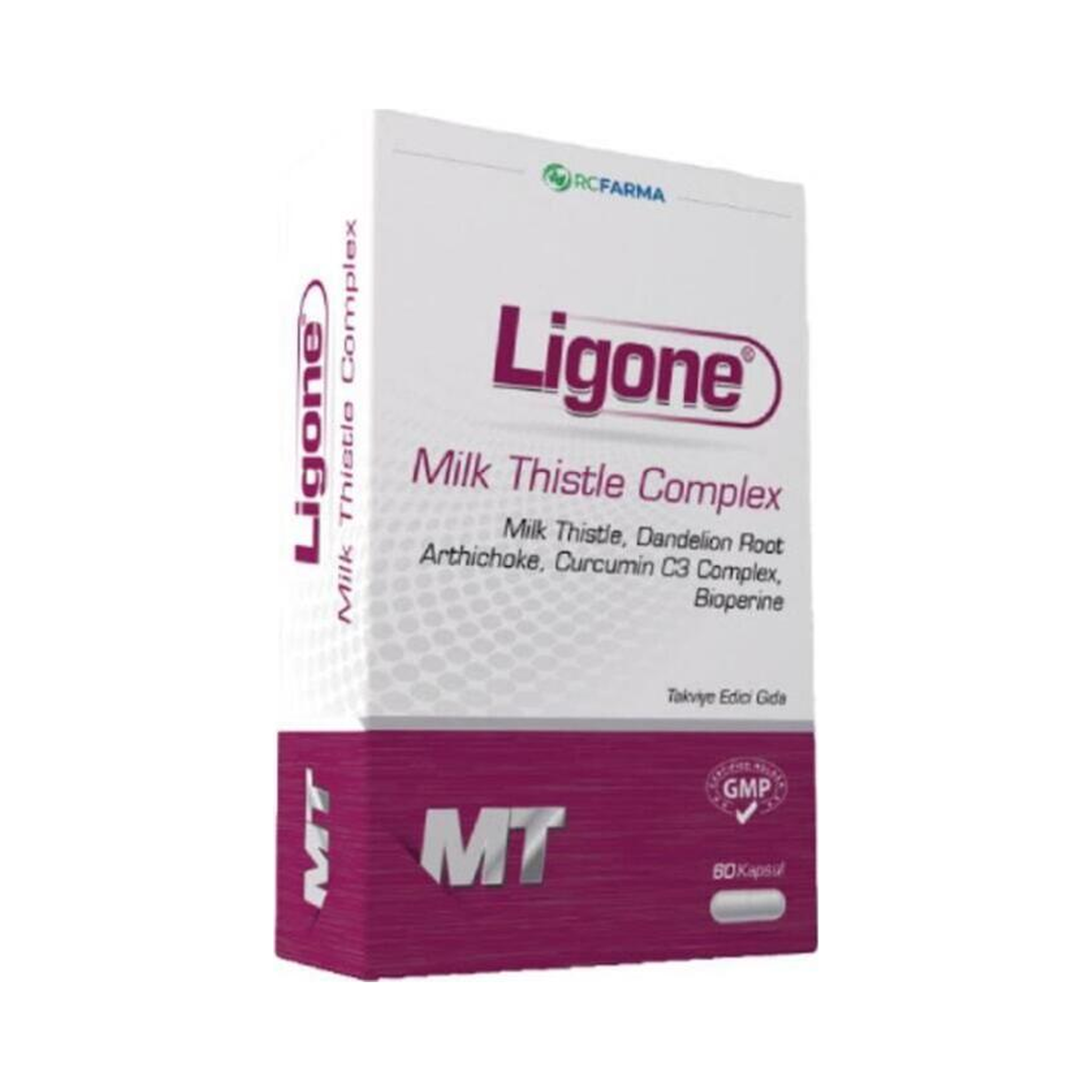RCFarma - Ligone Milk Thistle Complex 60 Capsules – Food Supplement