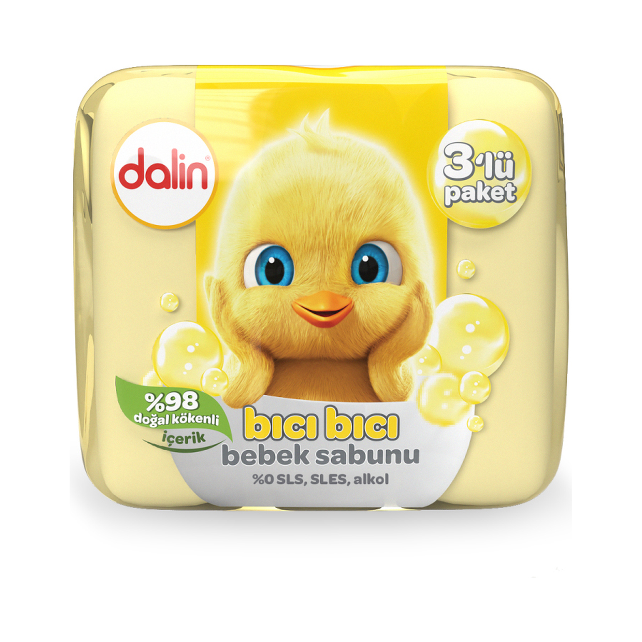 Dalin Baby Soap Classic 3x75g - Sensitive Skin