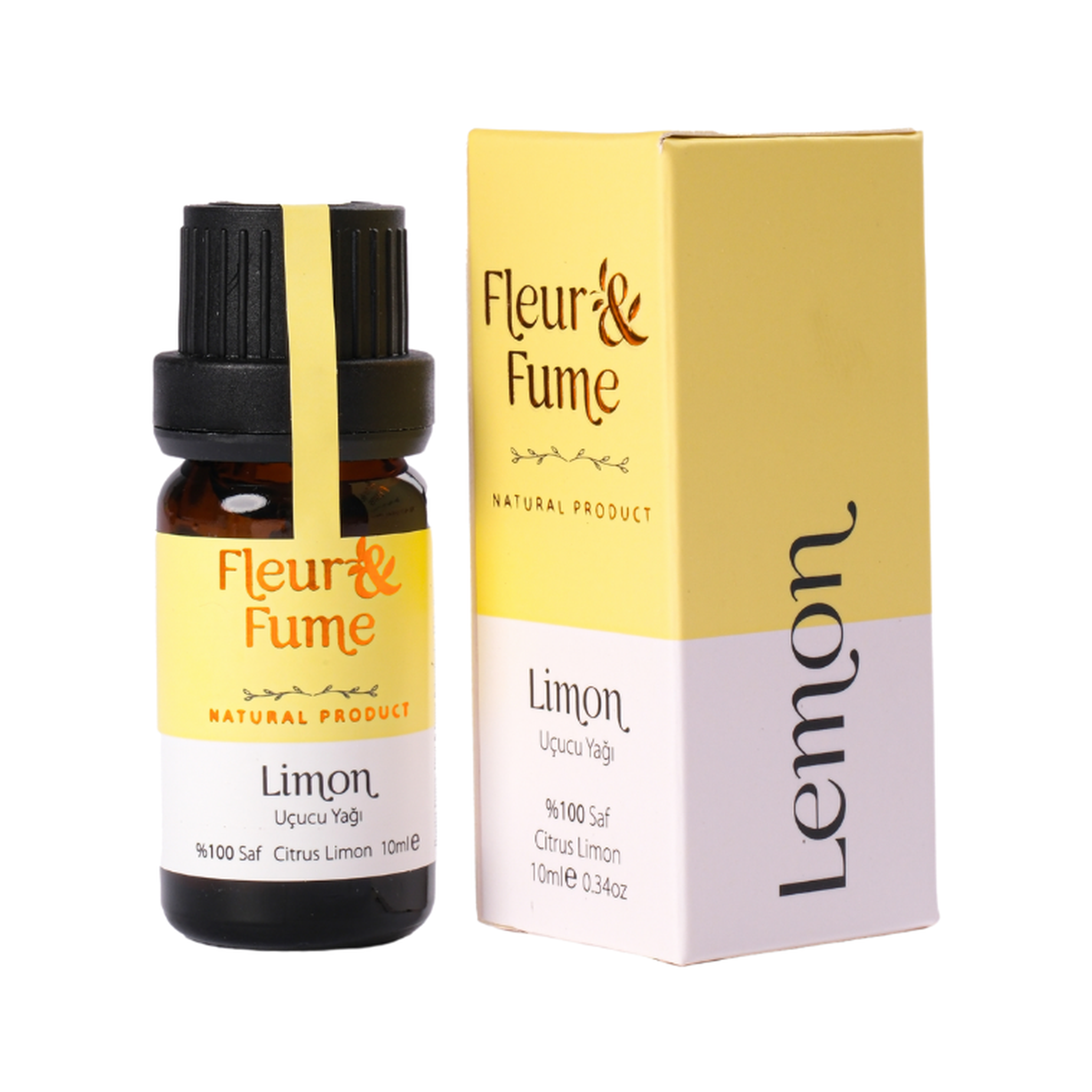 Fleur&Fume 100% Pure Lemon Essential Oil – 10 ml