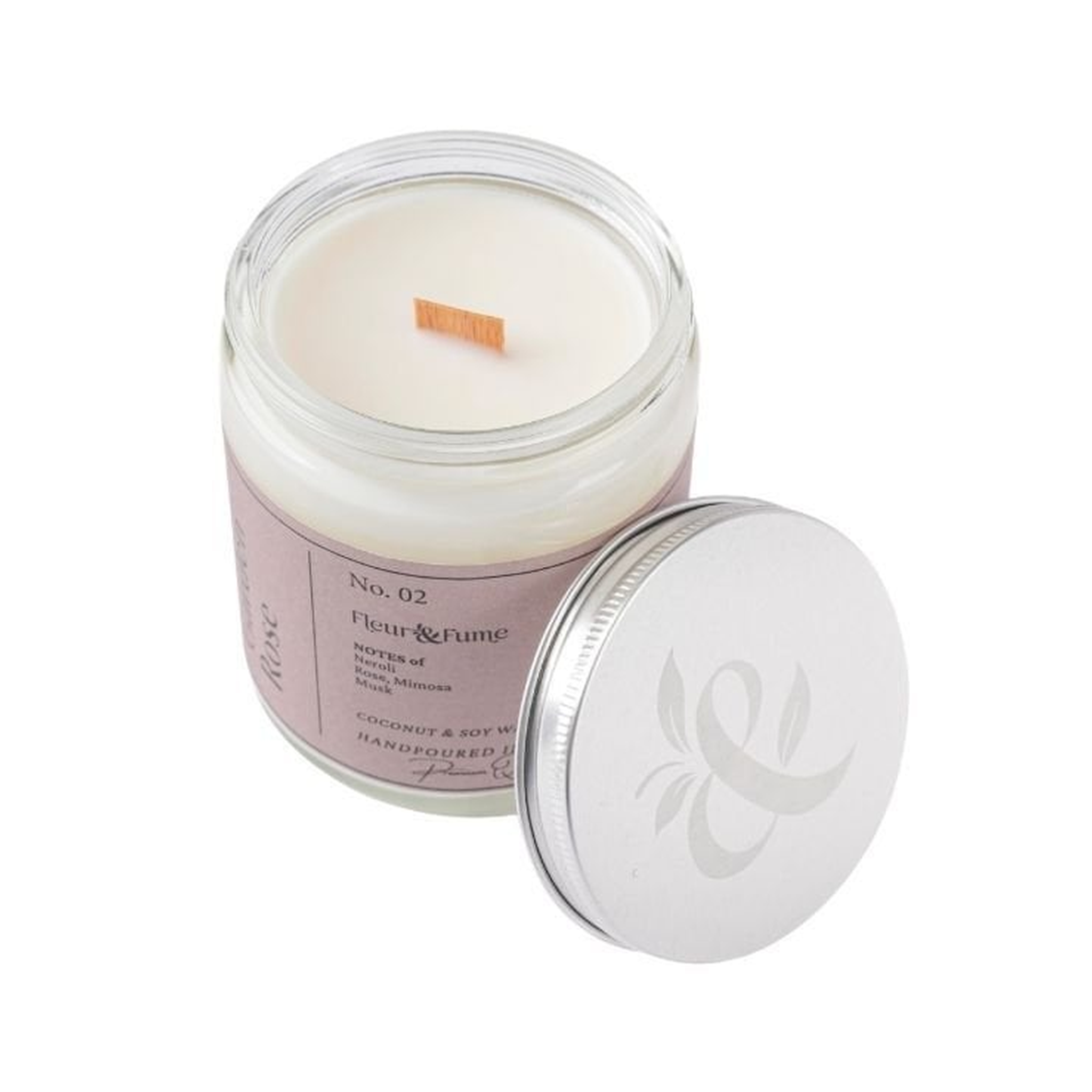 Fleur&Fume Garden Rose No.02 – Premium Scented Candle