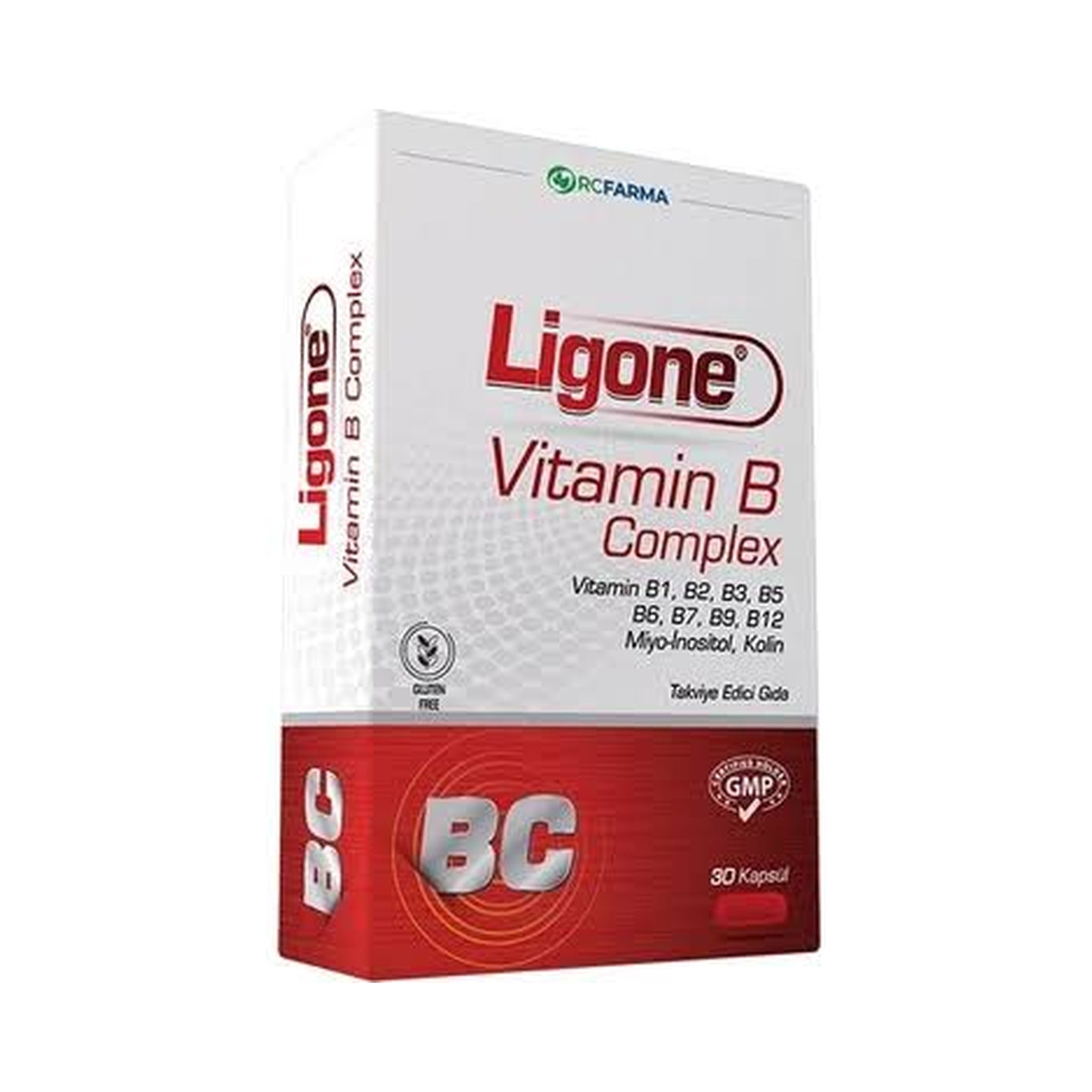 Ligone Vitamin B Complex 30 Capsules – Vitamin B Complex Food Supplement
