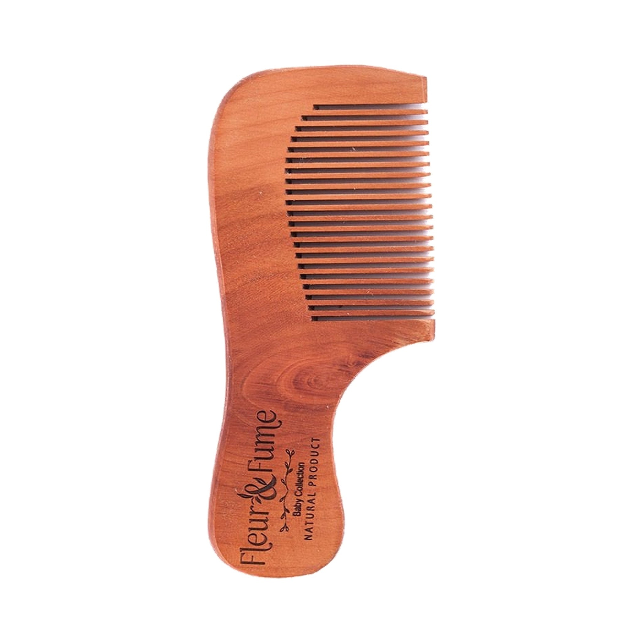 Fleur&Fume %100 Natural Cherry Wood Baby Comb