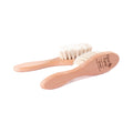 Fleur&Fume 100% Natural Goat Hair Baby Hair Brush – Newborn (Storage Pouch Included)