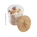Fleur & Fume Everblend Melt Series – Blush Rose Breeze – Natural Soy & Coconut Wax Melt with Dried Pink Rose Buds
