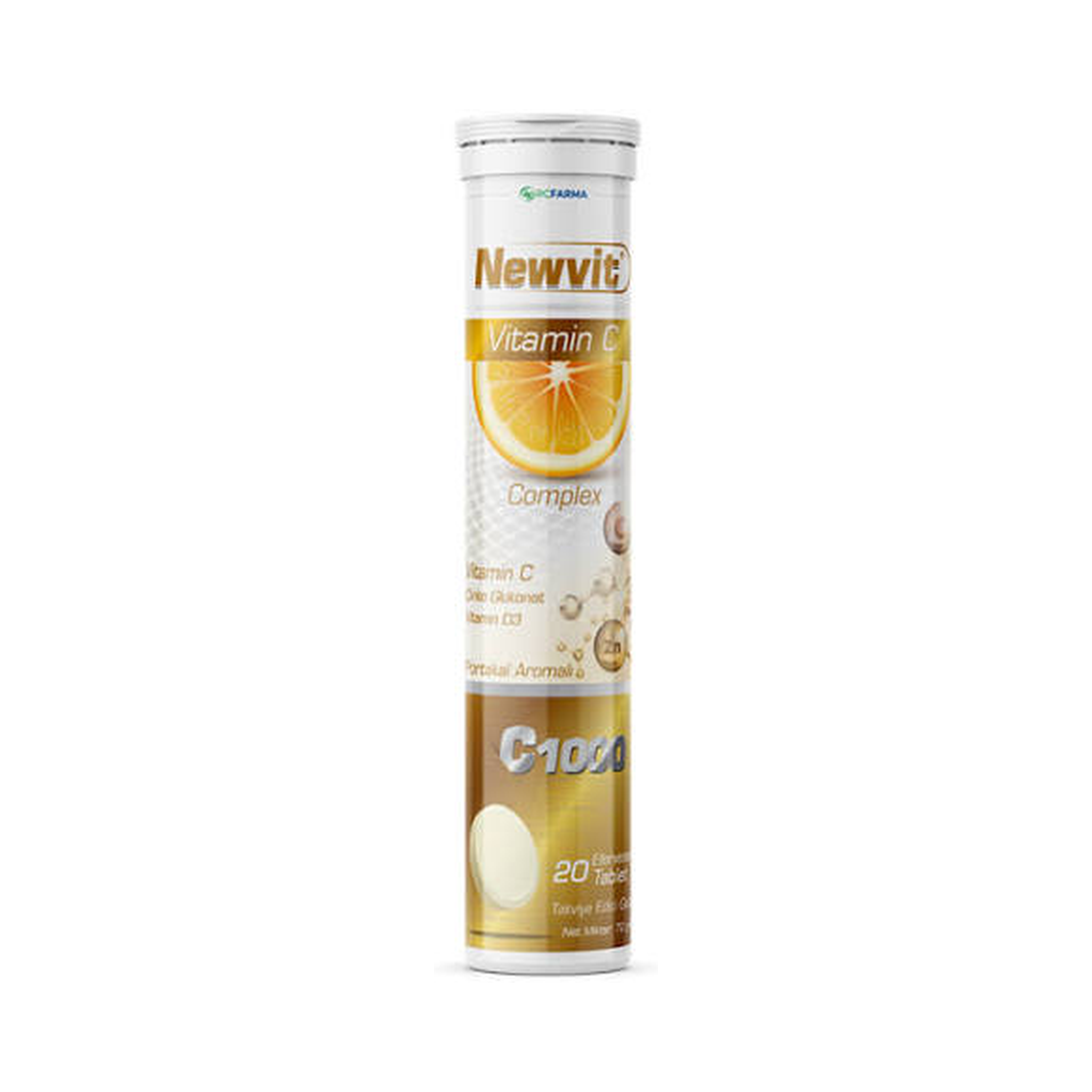 Newvit Vitamin C Complex Effervescent 20 Tablets