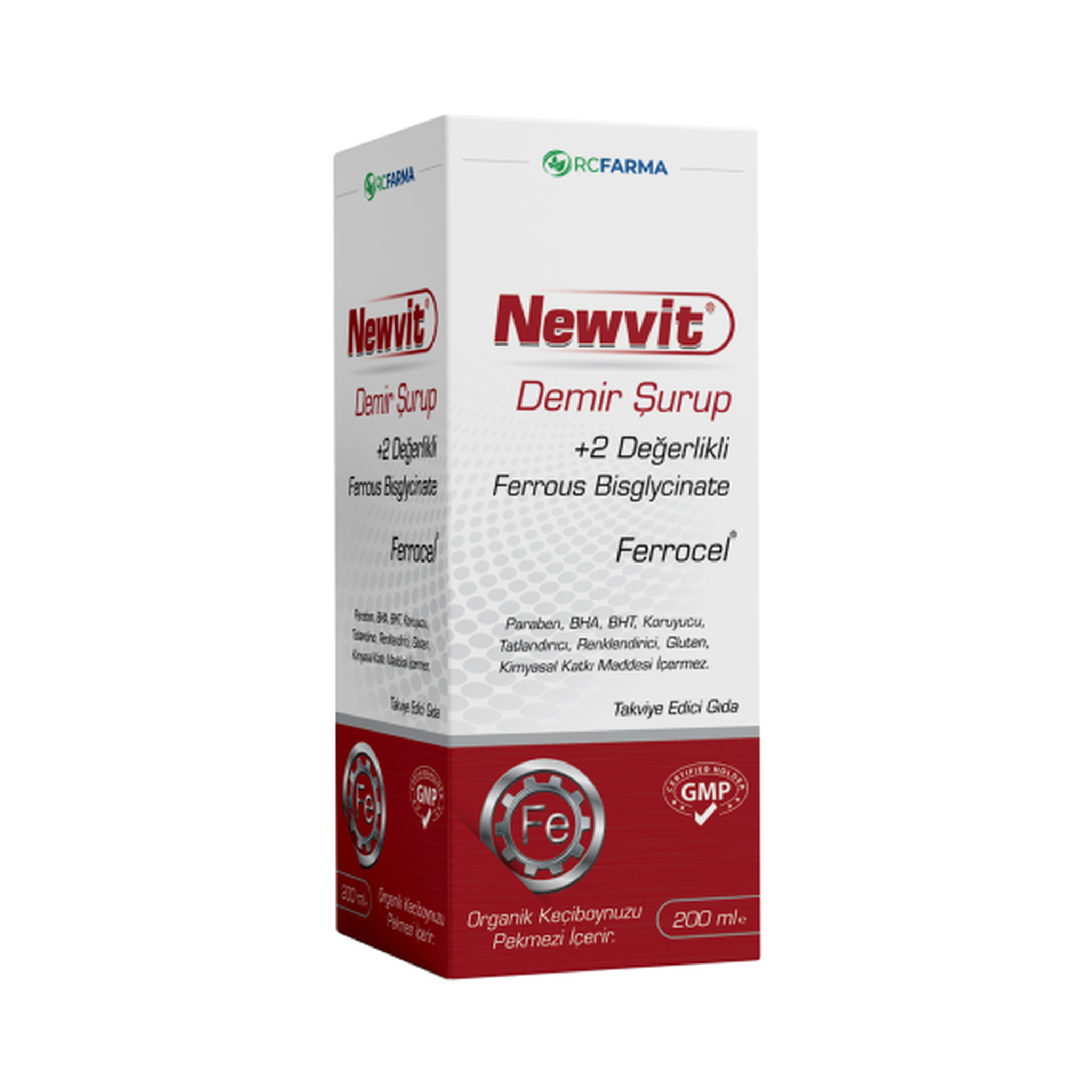 Newvit Iron Syrup 200 ml | Food Supplement