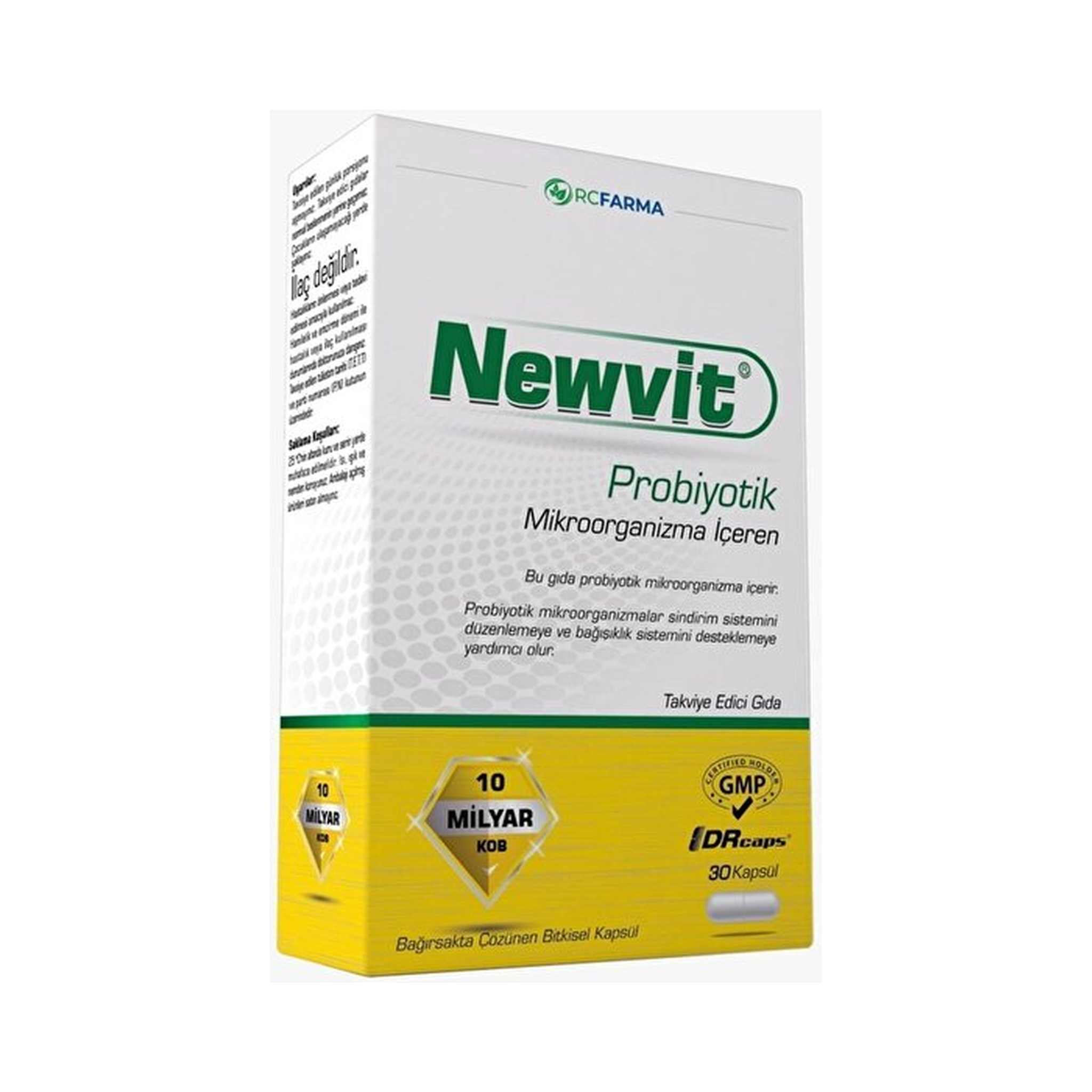 Newwit Probiotic 30 DRCaps Capsules