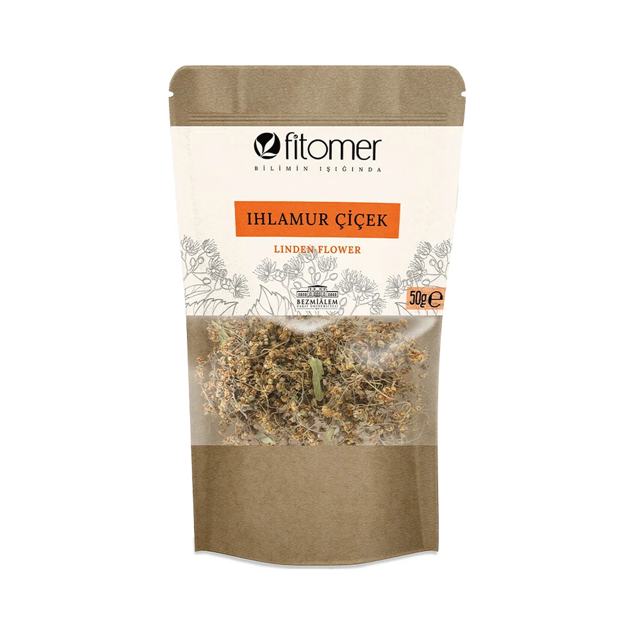 Fitomer Linden Flower Herbal Tea – 50 G