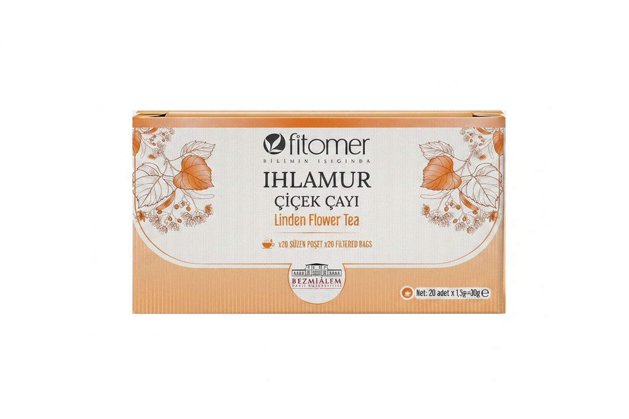 Fitomer Linden Flower Tea – 1.5 GR x 20 Pack