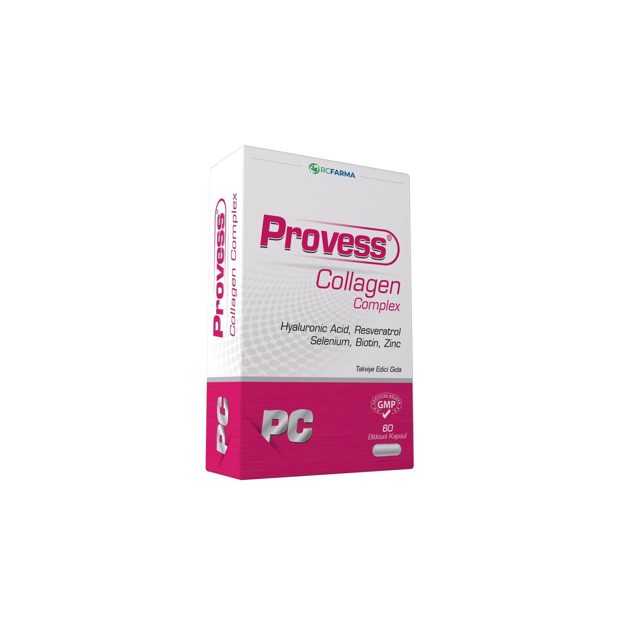 Provess Collagen Complex 60 Vegetable Capsules - Food Supplement