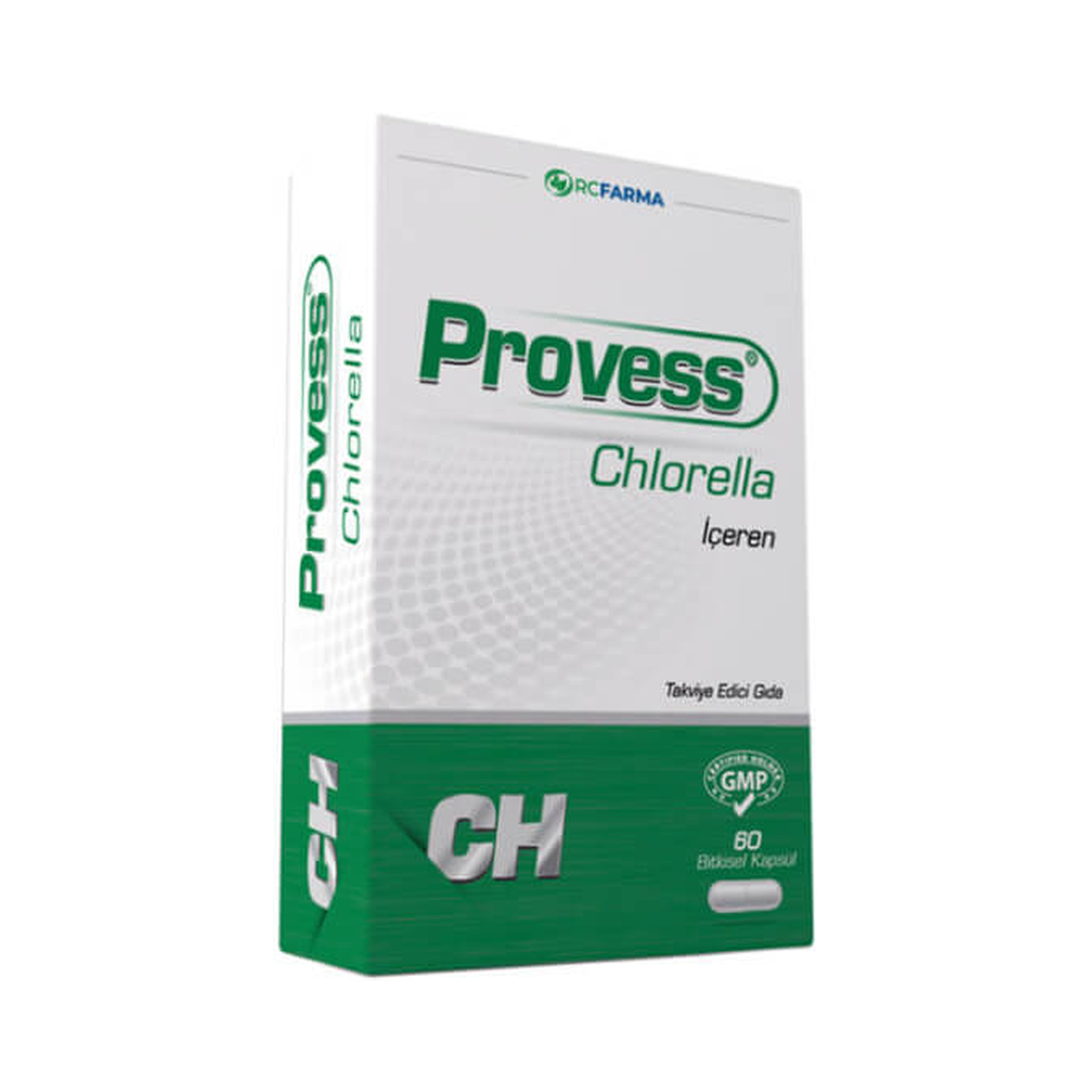Provess Chlorella 60 Vegetable Capsules - Food Supplement