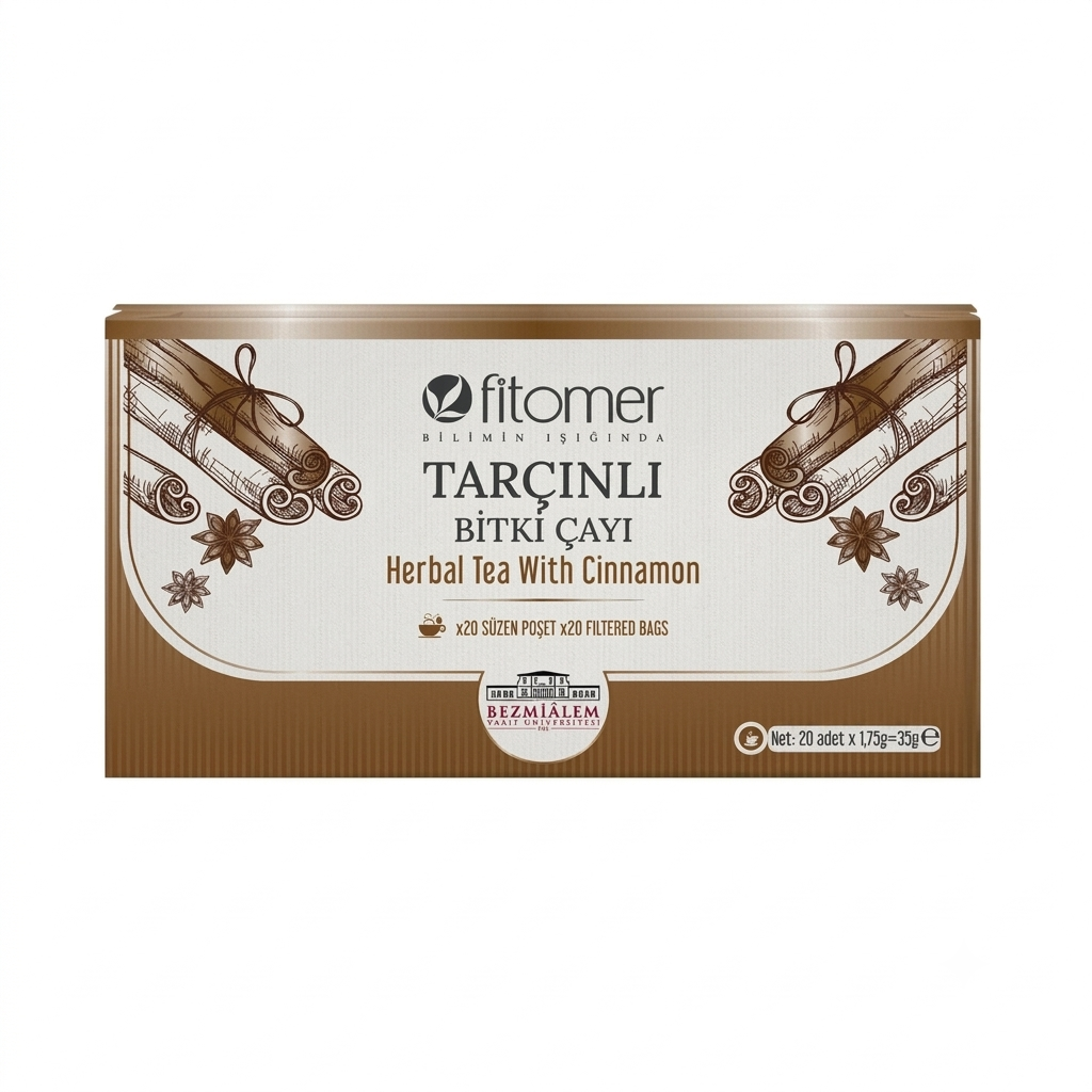 Fitomer Cinnamon Herbal Tea – 1.75 GR x 20 Pack