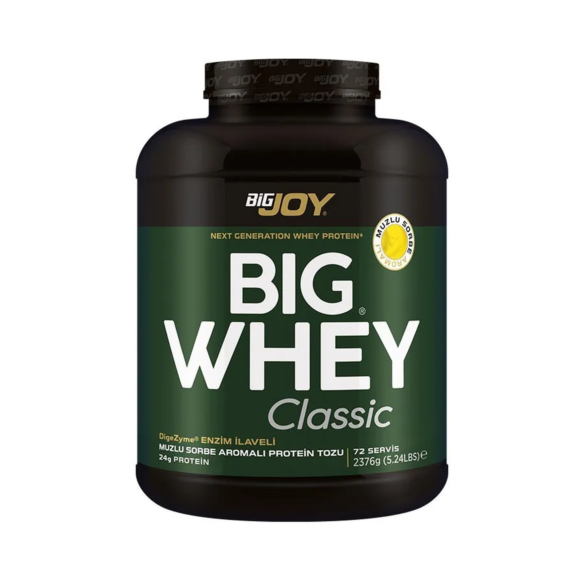 BIGJOY BIGWHEY Banana Whey Protein Powder - 24 g Protein Per Serving