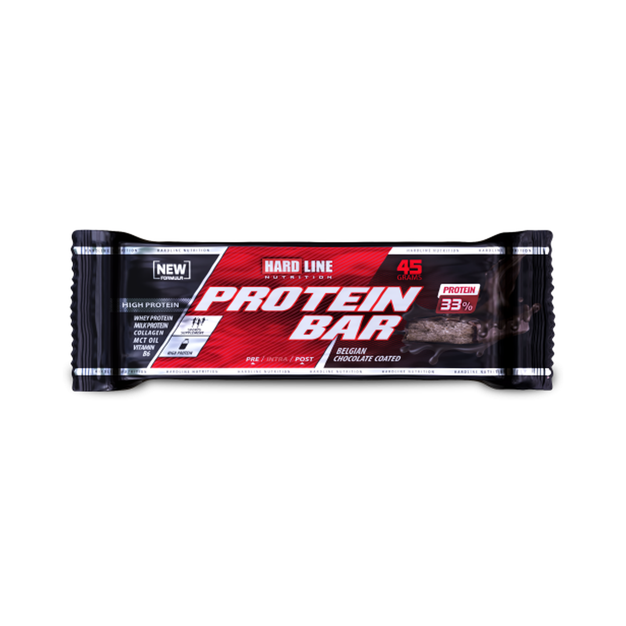 Hardline Protein Bar 45 g – Sports Supplement